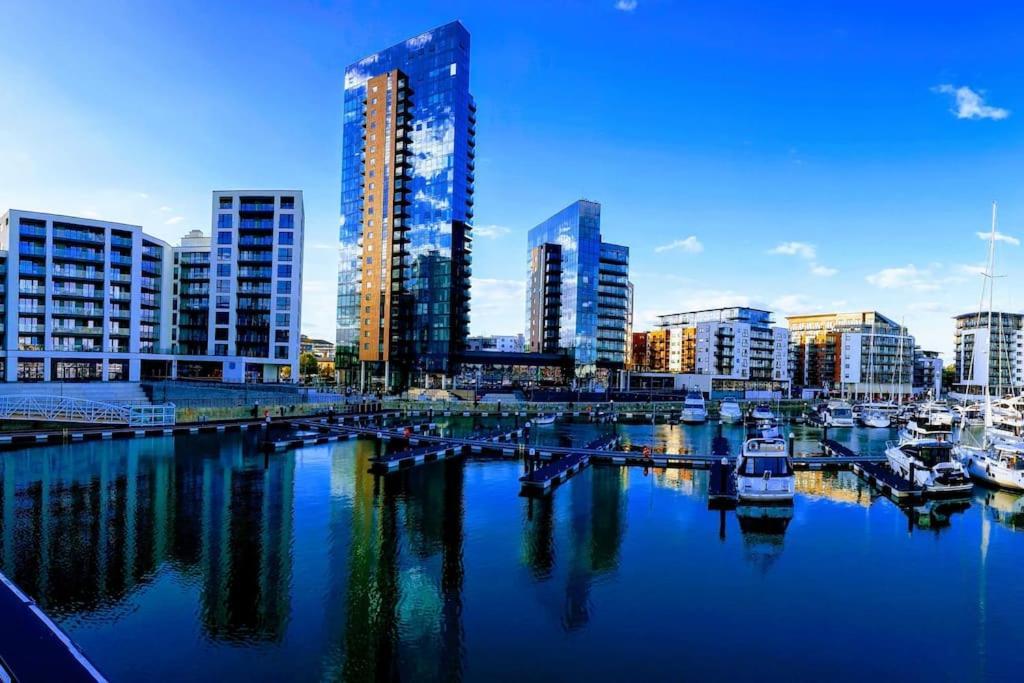 Luxury Studio In City Centre Southampton Bagian luar foto